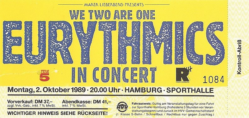 Eurythmics career breakthrough