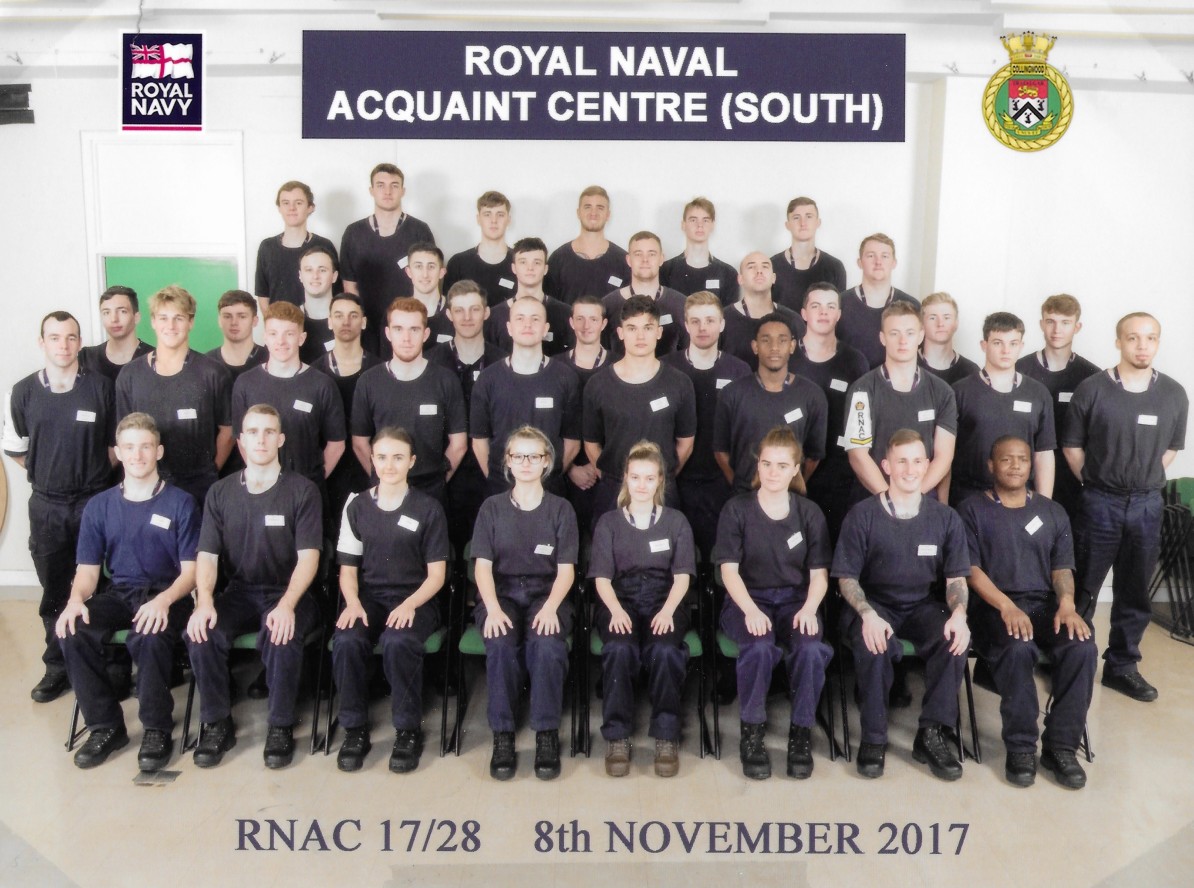 Dan Legg at Royal Navy